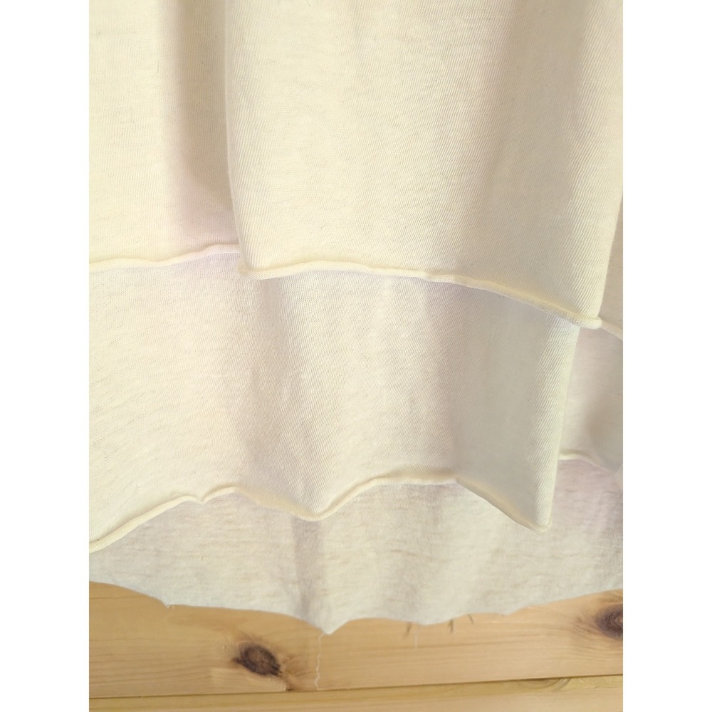 Free People Cloud 9 Tee Women S Boho Relaxed Fit Raw Hem Tiered Minimalist Layer - Picture 3 of 11